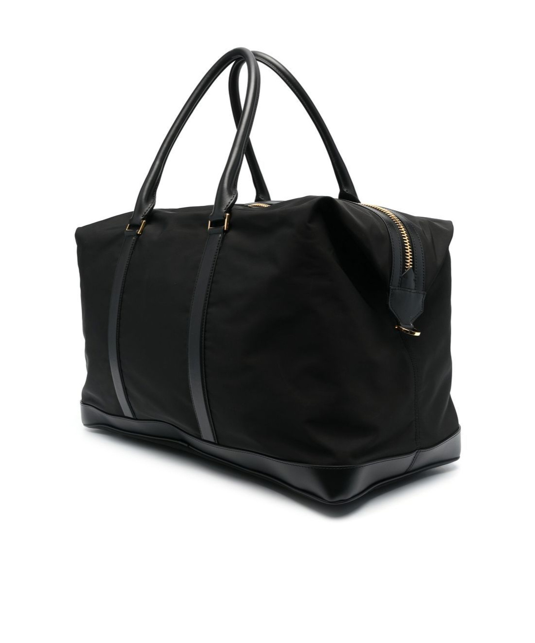 Tom Ford Logo-patch Holdall Bag In Black
