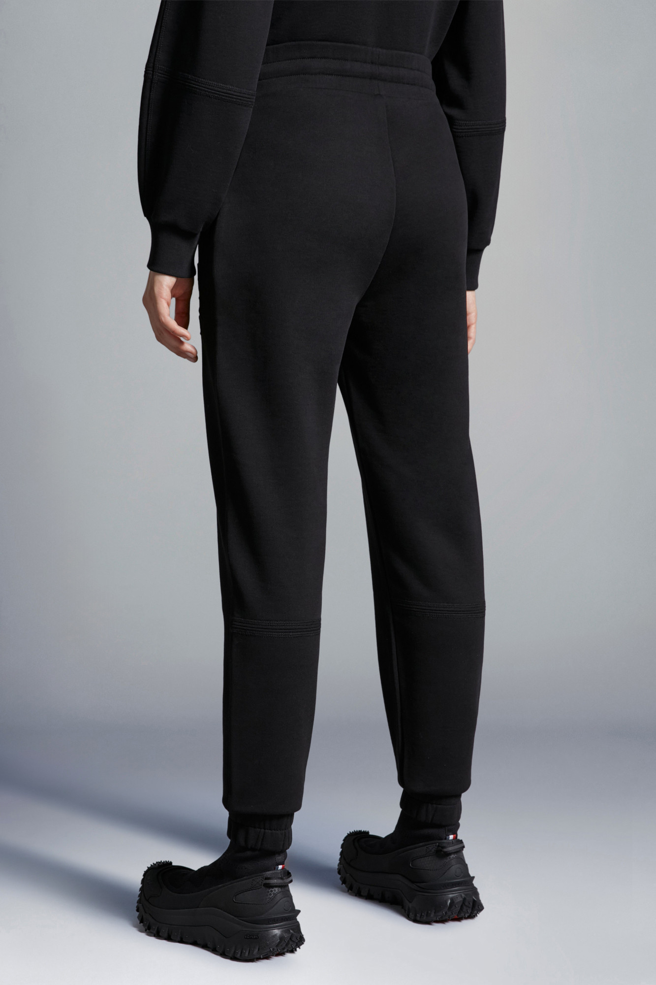 MONCLER EMBOSSED LOGO TRACKPANTS 