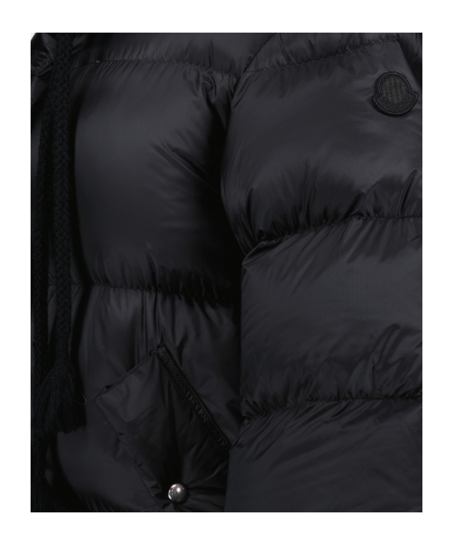 Moncler Long-sleeved Cotton Suit In Black