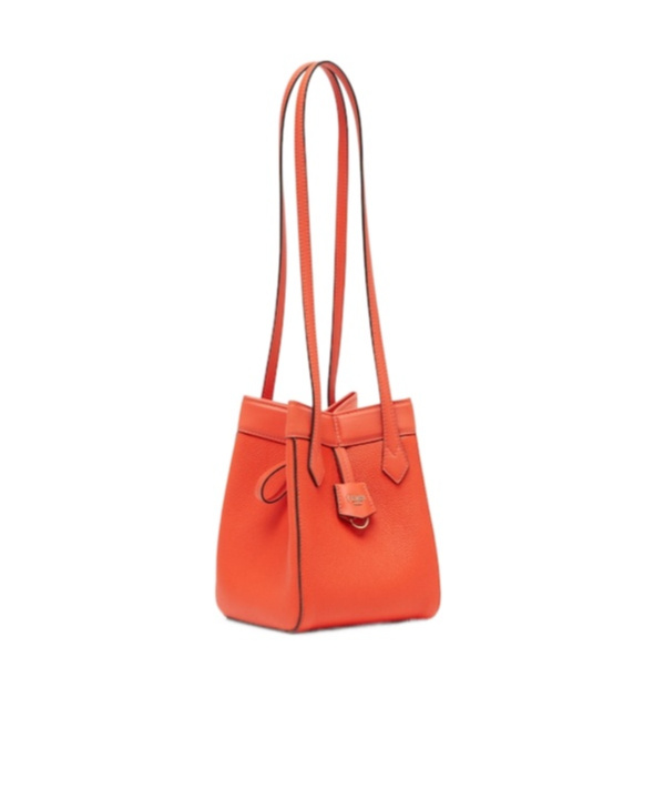 Fendi Red Leather Mini Bag That Can Be Transformed In Red