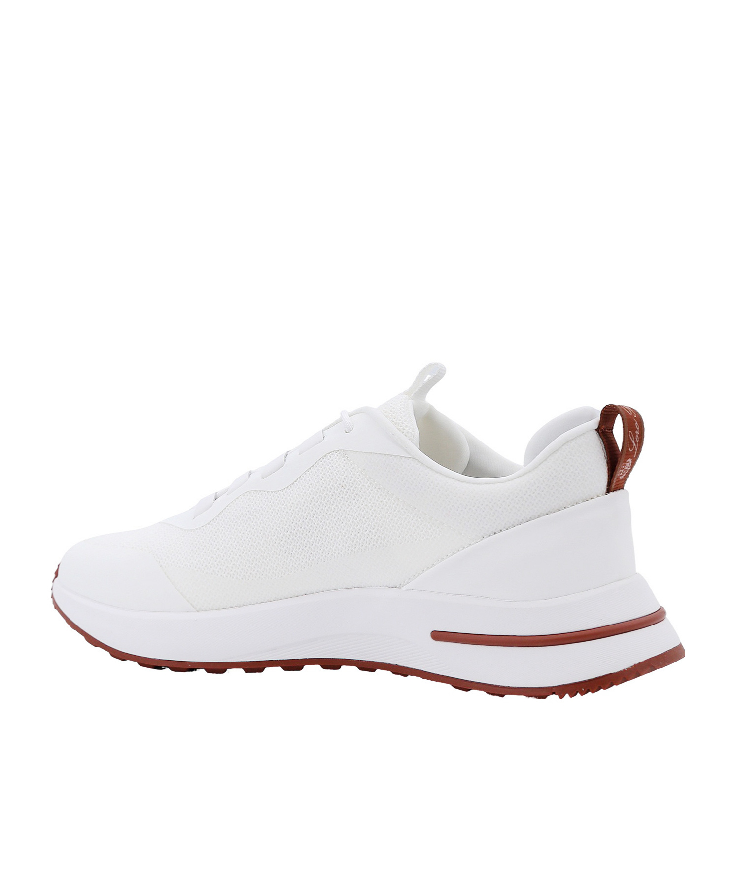 Loro Piana Round-headed Sports Shoes In White