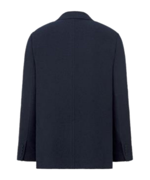 Dior Single-breasted Blazer In Black