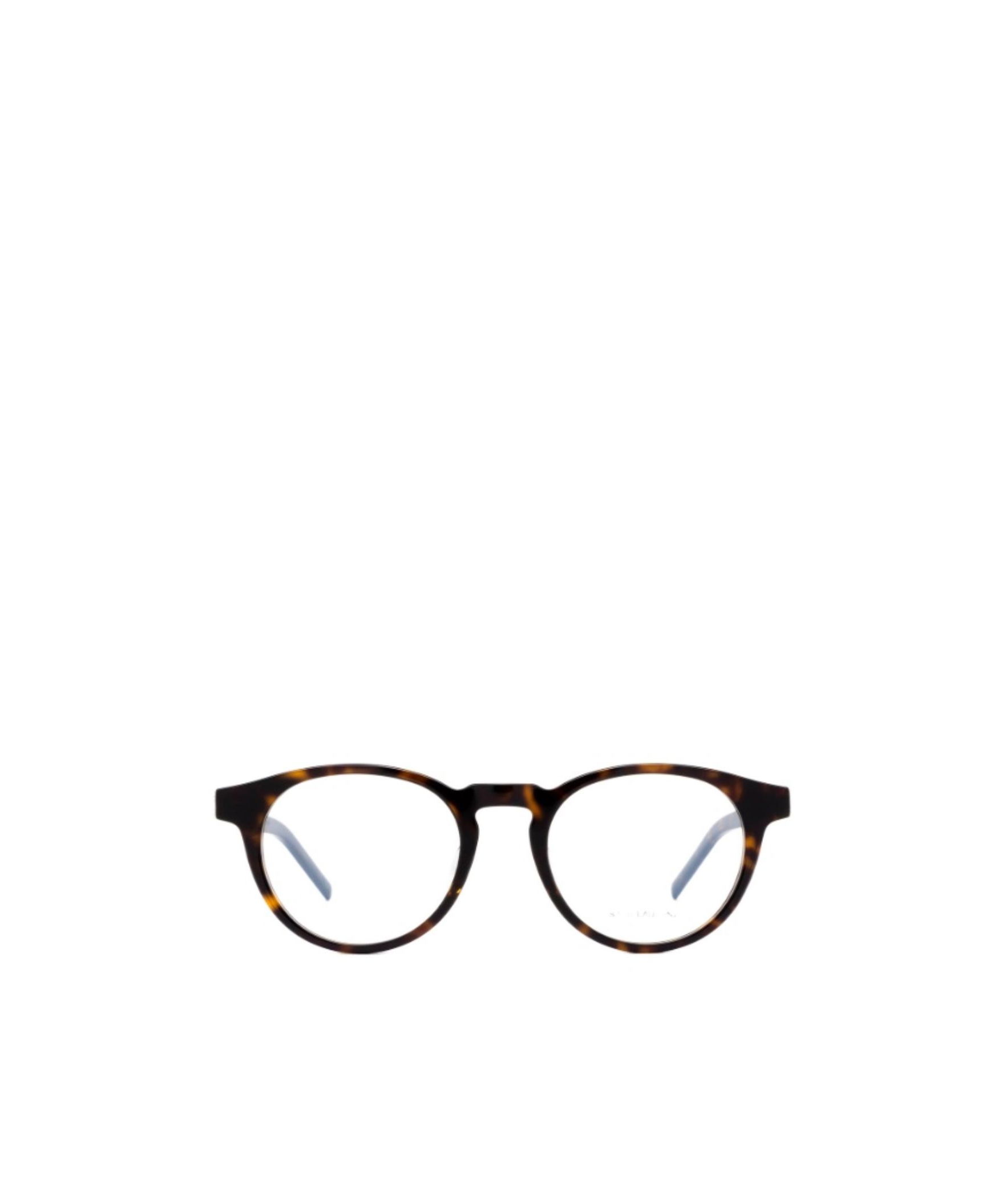 Saint Laurent Logo Flat Mirror In Black