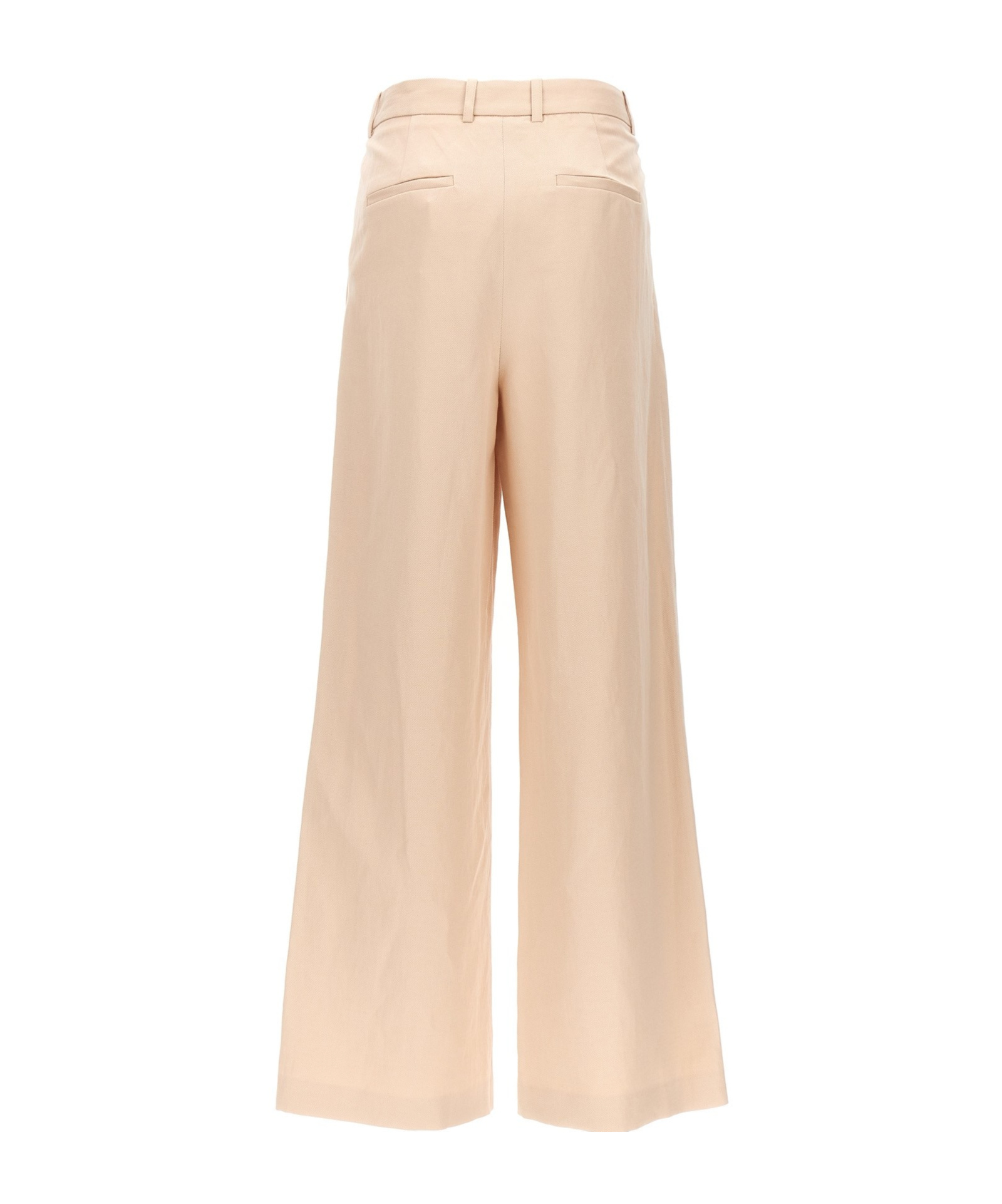 Loulou Studio Idai Pleated Wide-leg Pants In Nude