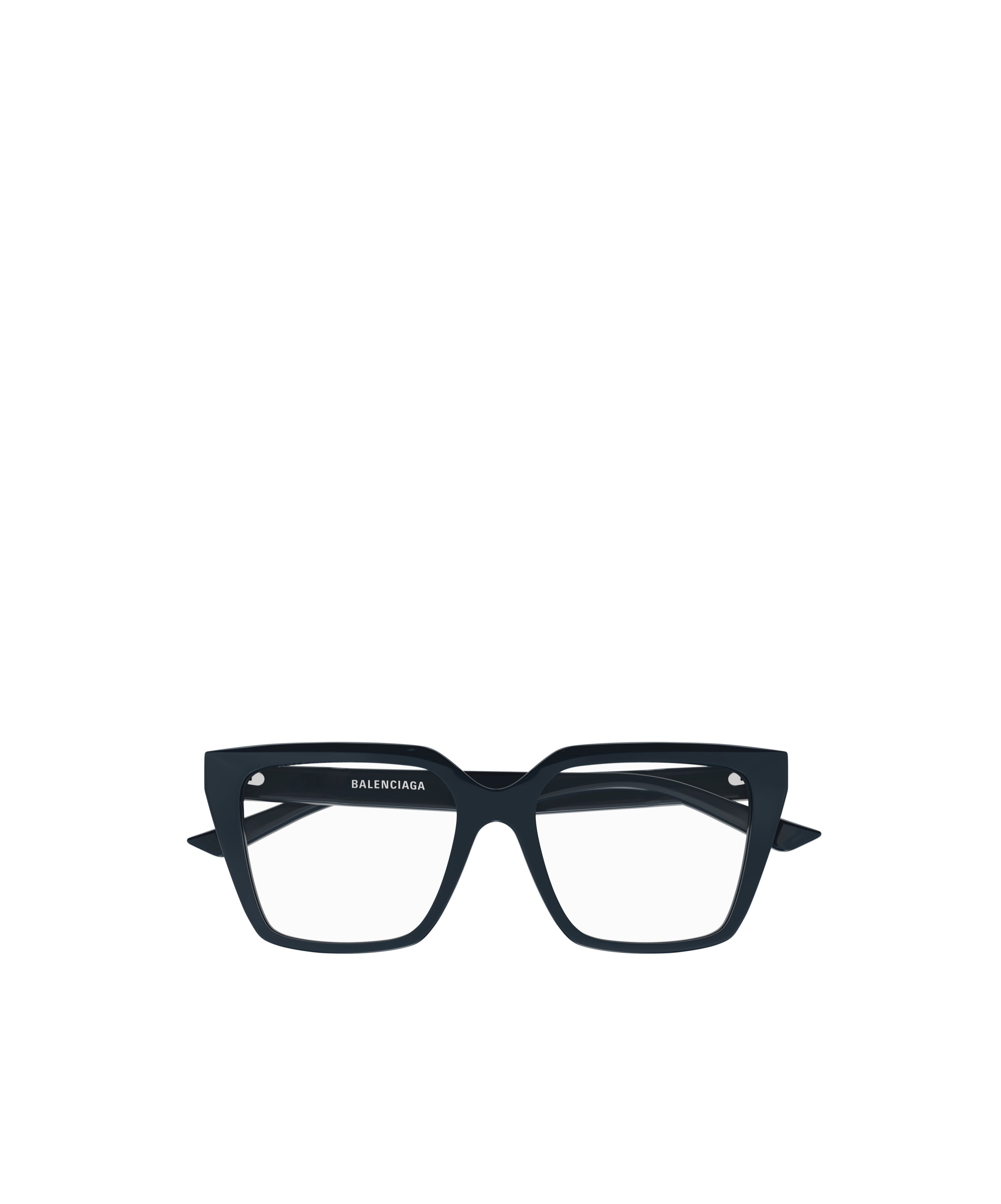 Balenciaga Wayfarer-frame Glasses In Black