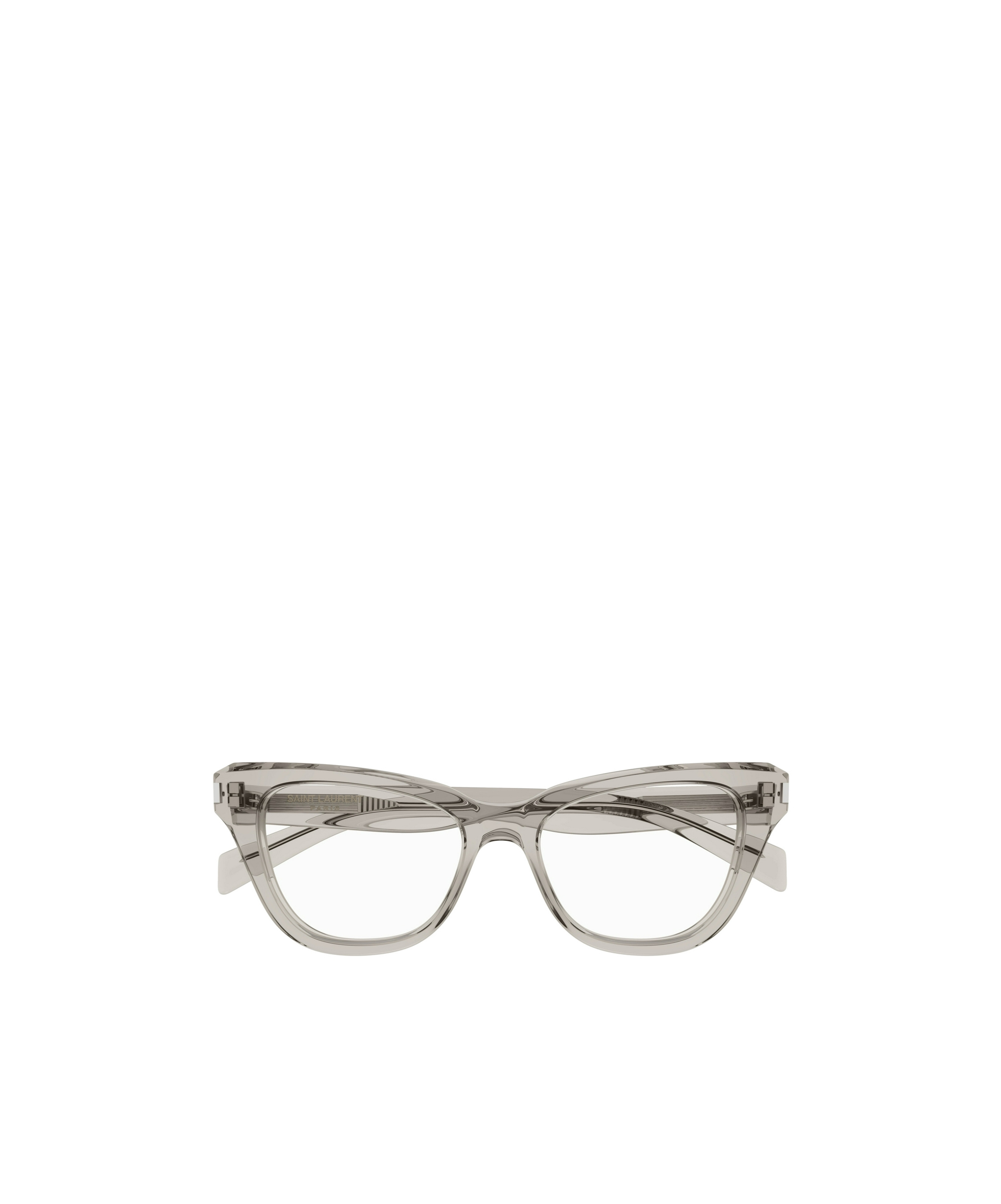 Saint Laurent Sl472 Cat-eye-frame Glasses In Gray