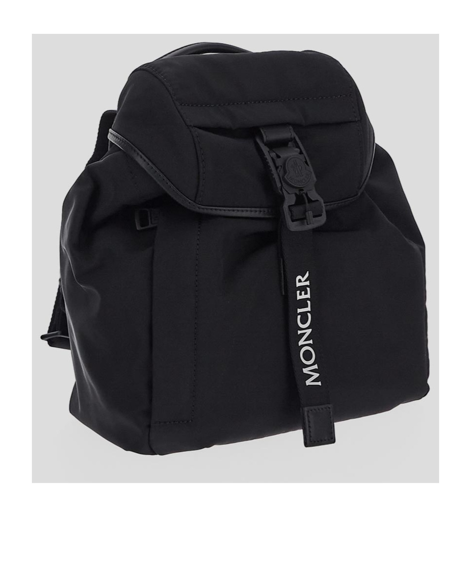 Moncler New Pierrick Nylon Backpack In Black