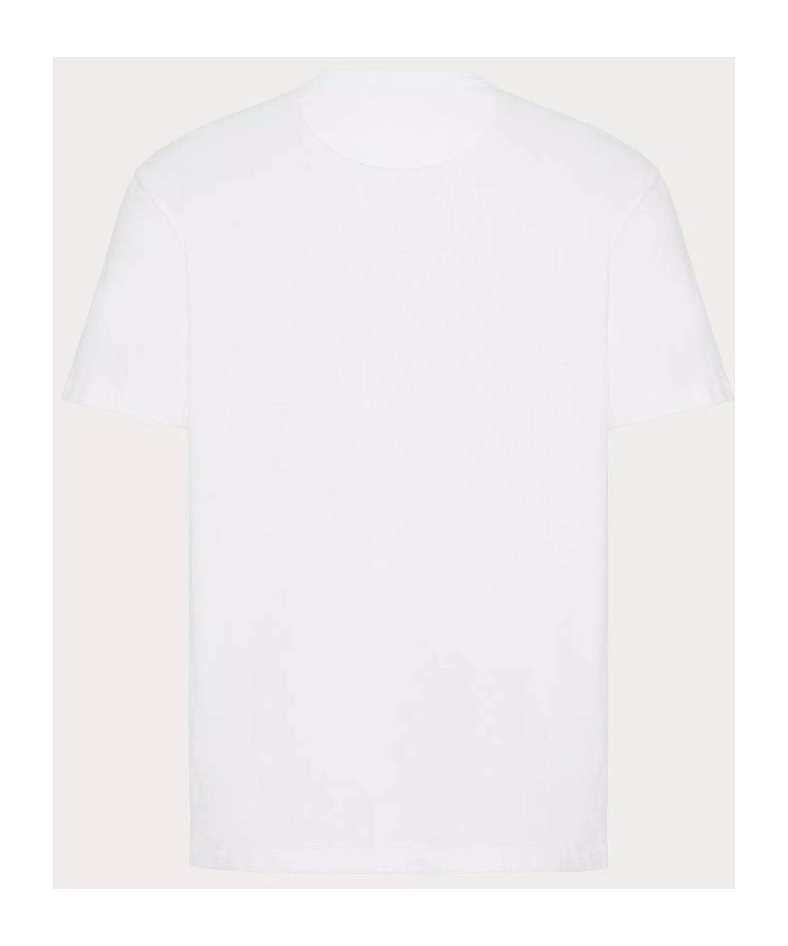 Valentino T Shirt With Toile Iconographe Detail In White