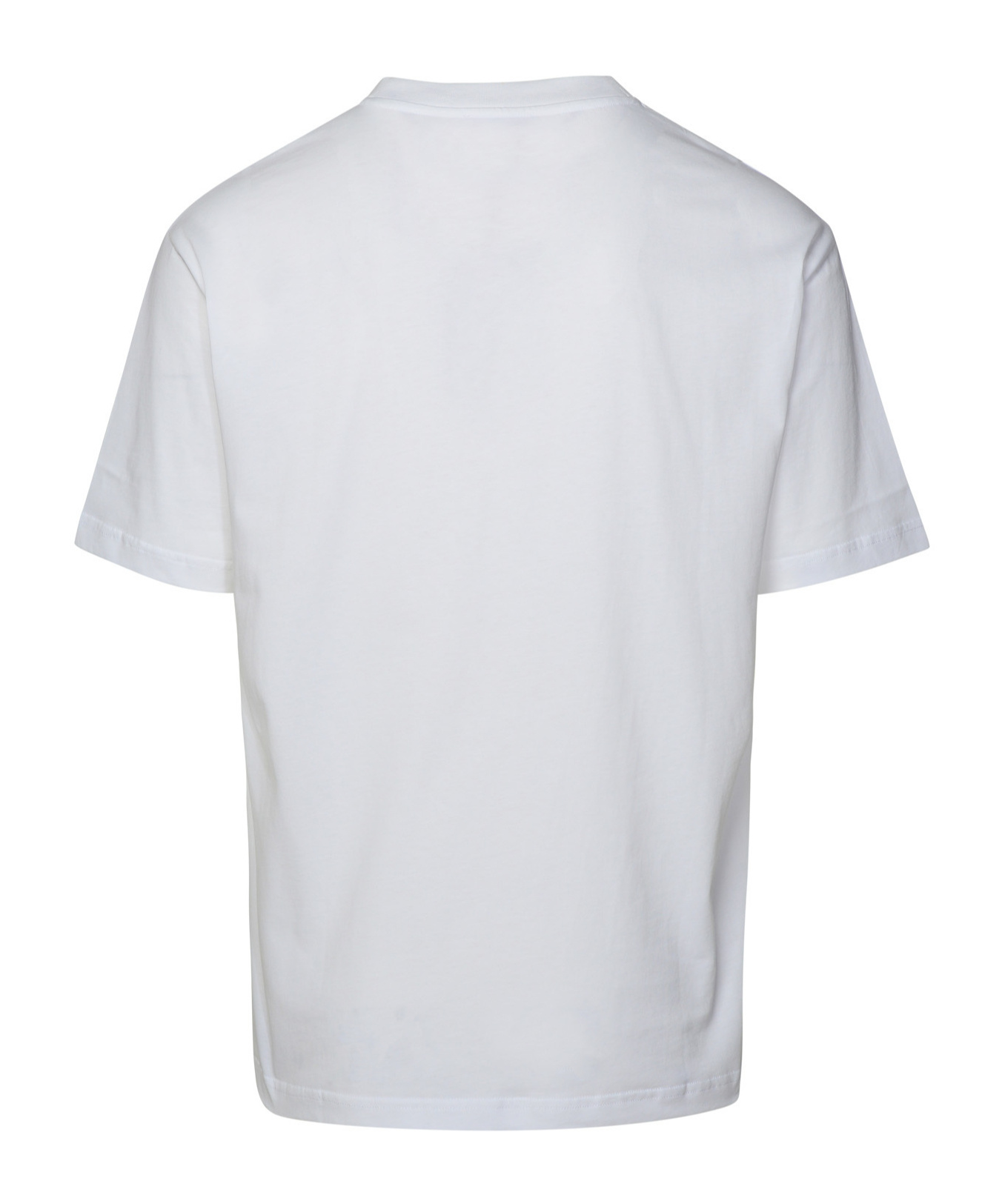 Apc A.p.c. Logo Printed Crewneck T In White