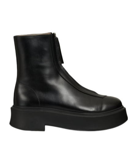 The Row Zipper Detail Ankle Boots