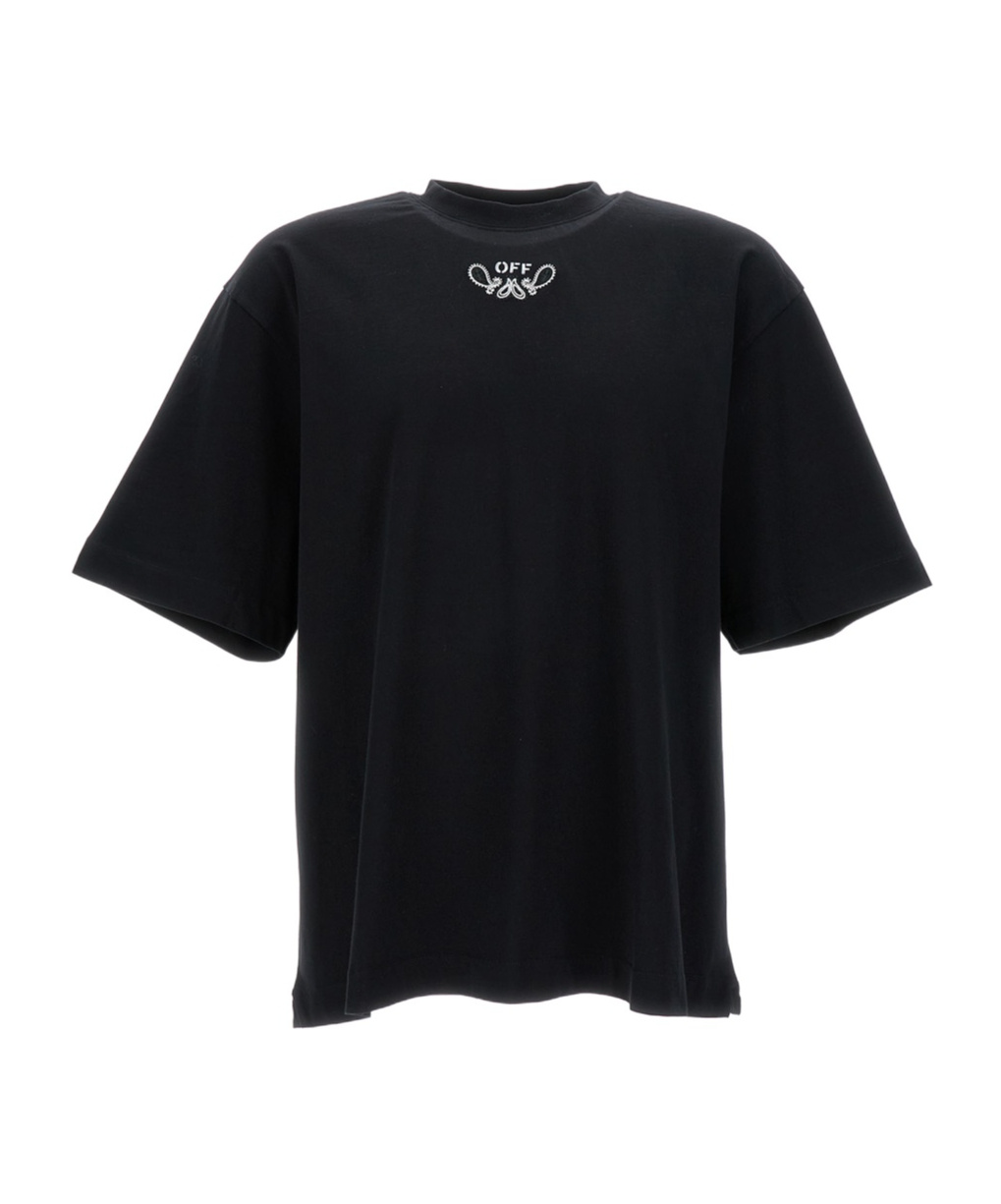 Shop Off-white Bandana Arr Skate S S Tee In Black