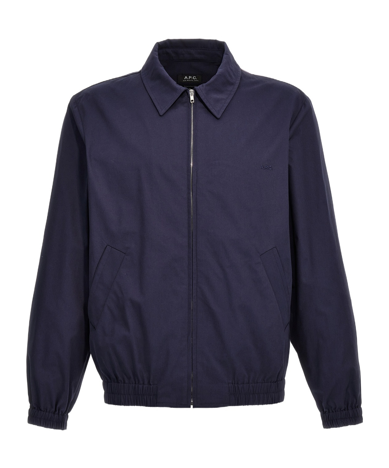Apc Gilbert Cotton Shirt Jacket In Black