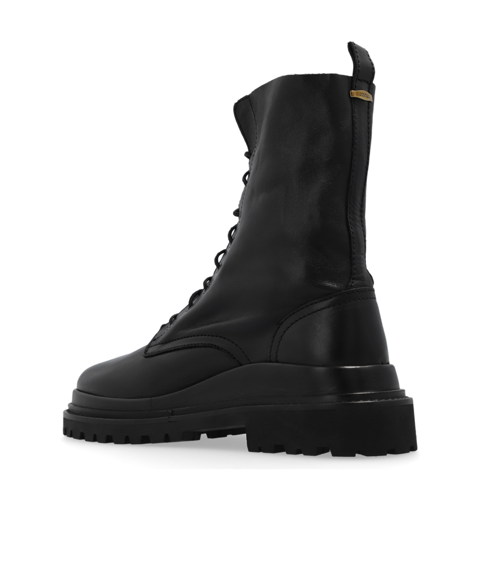 Isabel Marant Black Ghiso Low Boots In Black