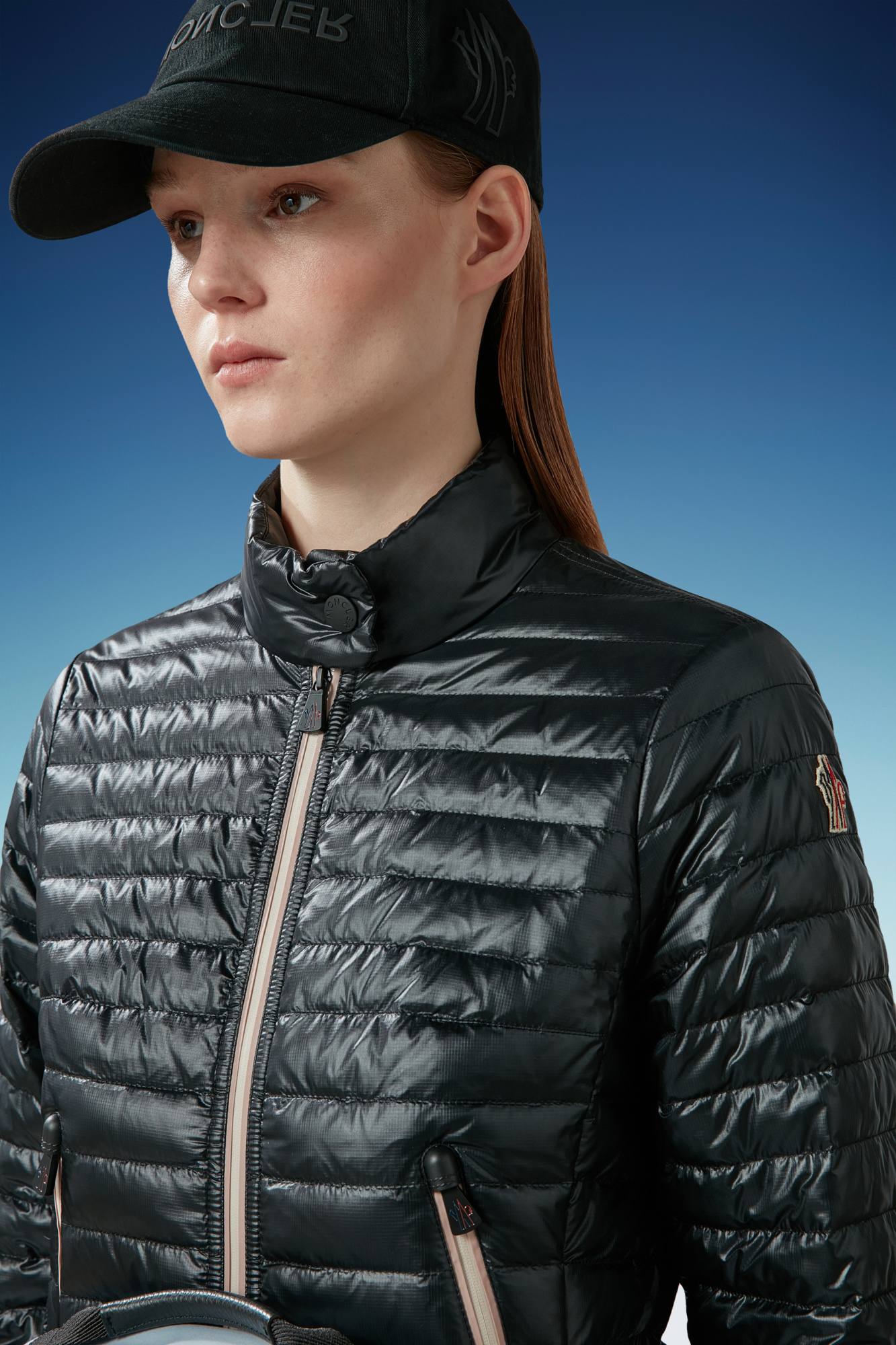 Moncler Pointax Padded Jacket In Black