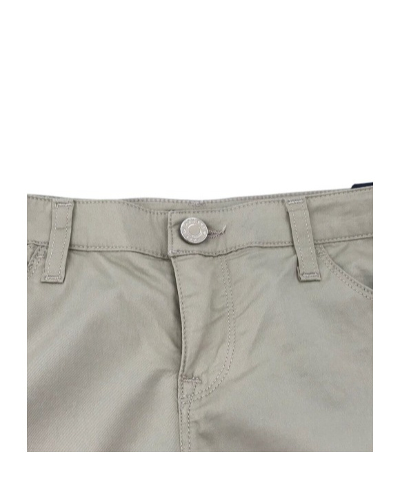 Shop Armani Jeans Logo Decal Denim Trousers In Nude