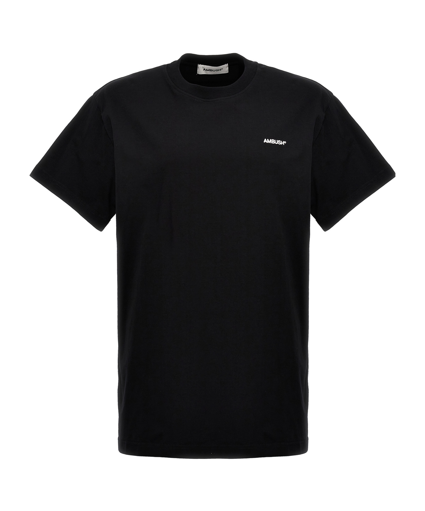 Ambush Tap Shoe Blanc Cotton T-shirt (pack Of Three) In Black