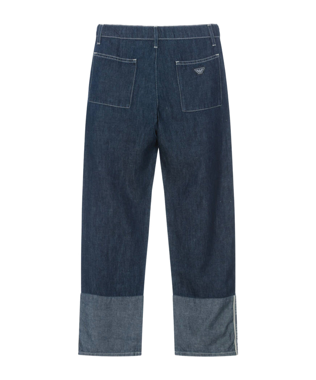 Emporio Armani J01 Wide-leg Jeans In Blue