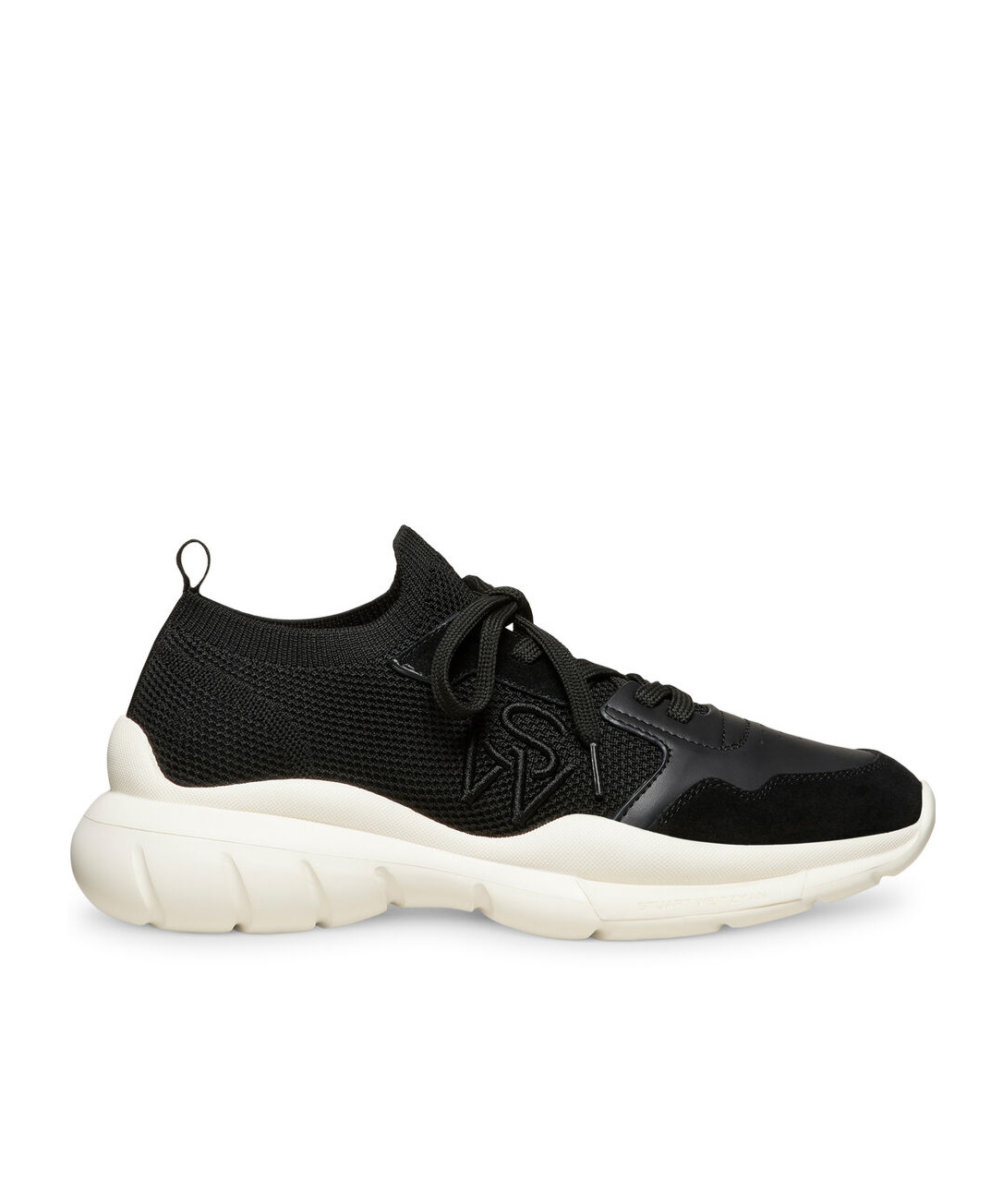 STUART WEITZMAN STUART WEITZMAN LOGO EMBROIDERED MESH SNEAKERS