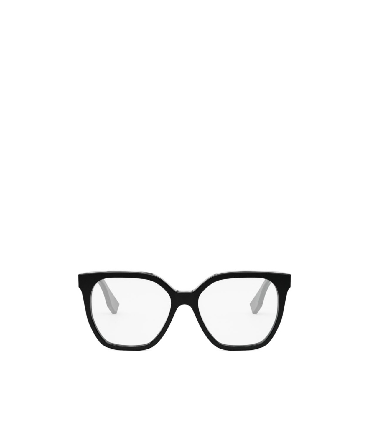 Fendi Eyewear Square Frame Glasses In Black