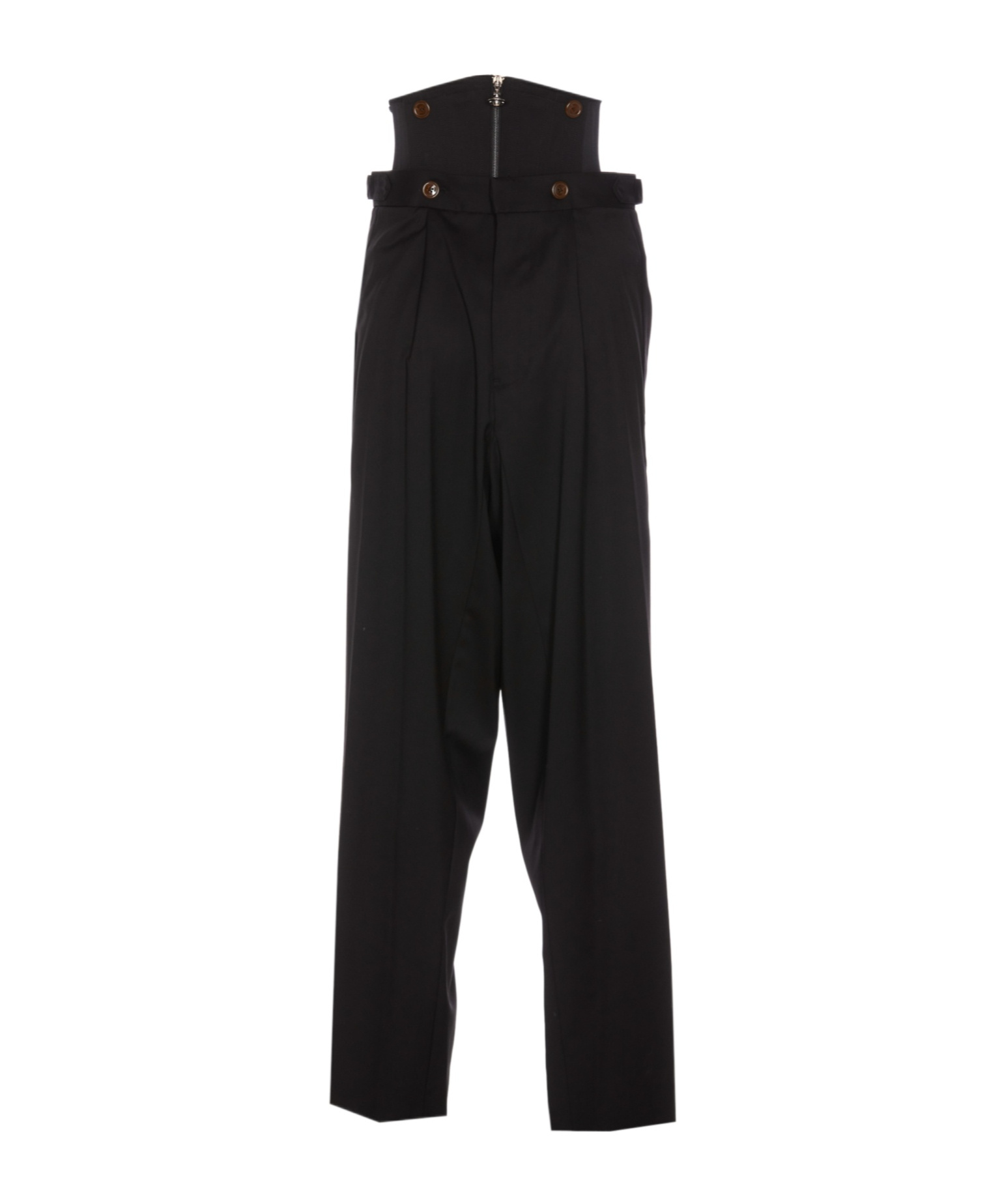 Vivienne Westwood Corset-detail Trousers In Black