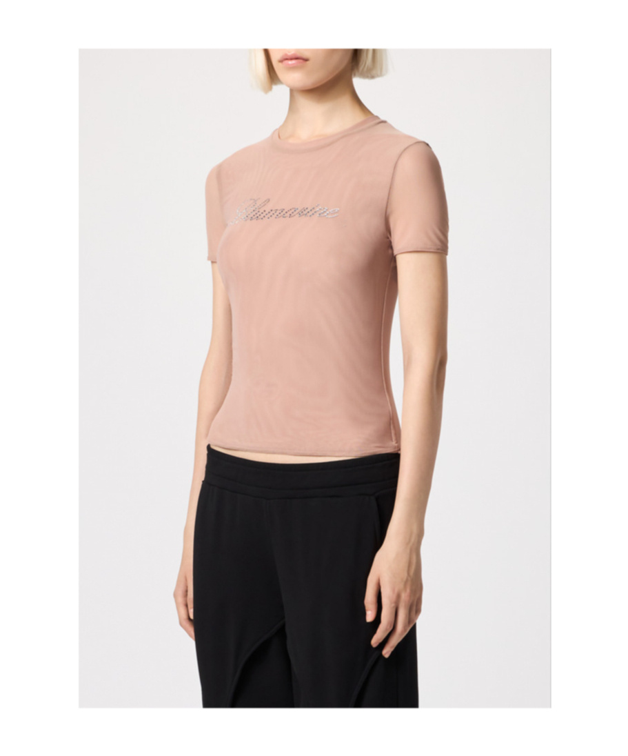Blumarine Top In Nude