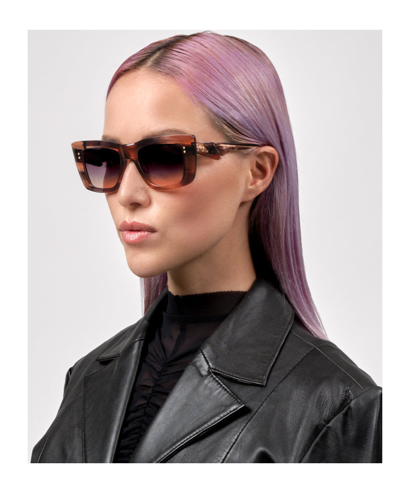 Dita Eyewear Square Sunglasses In Multicolor