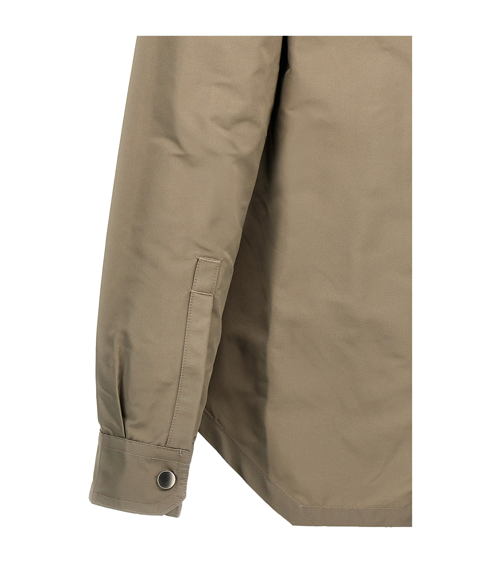 Shop Rick Owens Fogpocket Shirt Jacket In Brown
