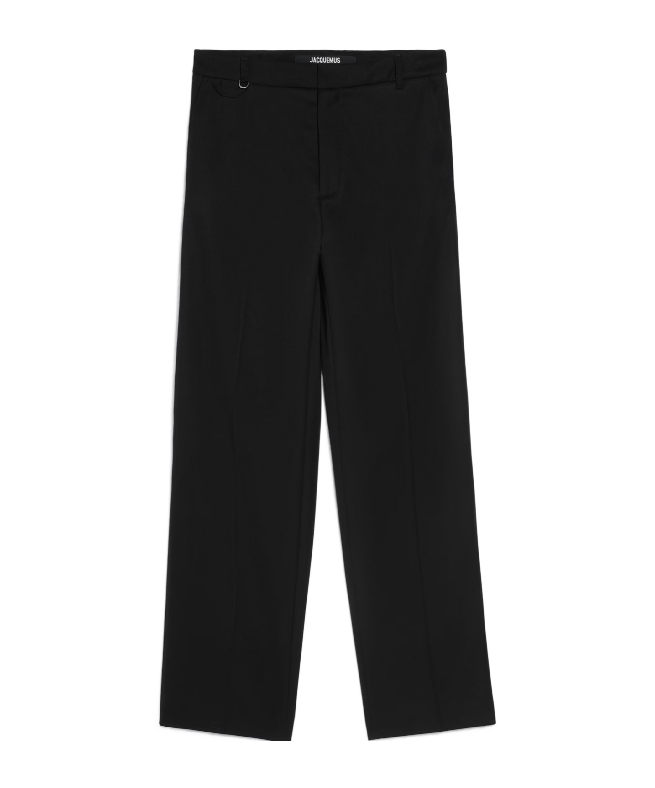 Jacquemus Le Pantalon Melo Straight Pants In Black
