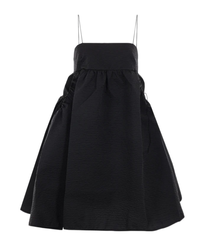 CECILIE�BAHNSEN A SLEEVELESS STRAIGHT NECKLINE DRESS
