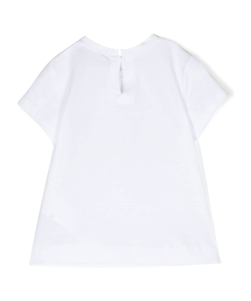 Monnalisa St. Love Rose-print Cotton T-shirt In White