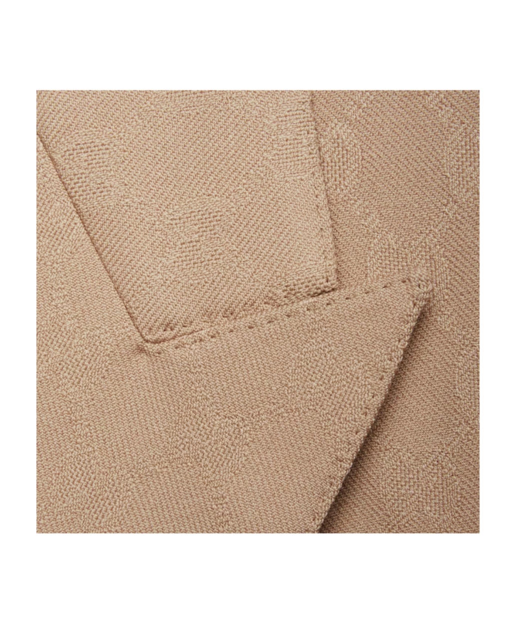 Gucci Gg Wool Jacquard Jacket In Brown