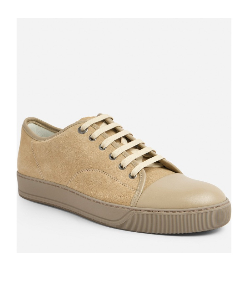 Lanvin Low Top Classic Sneakers In Brown