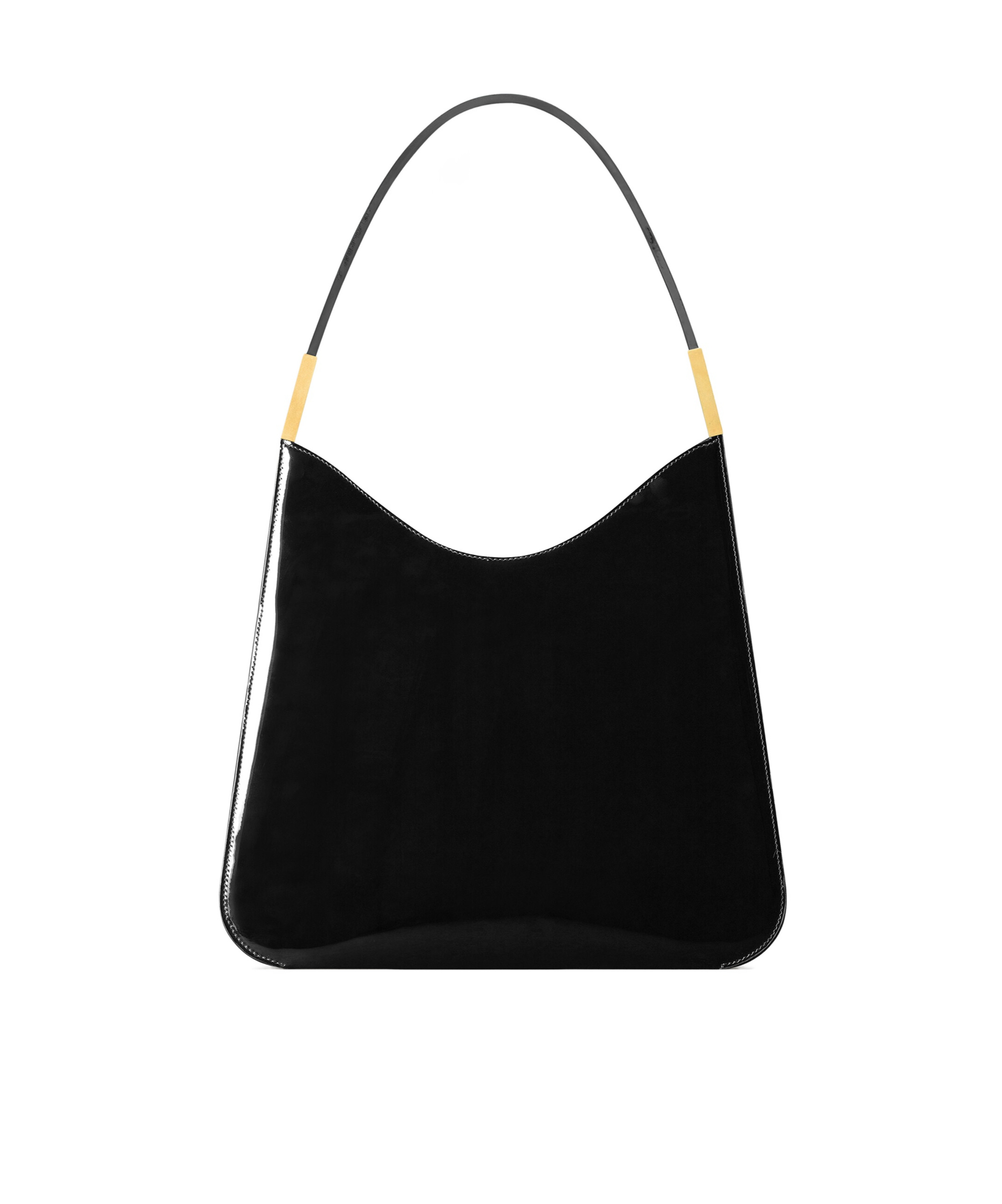 Saint Laurent Sadie Logo-print Tote Bag In Black