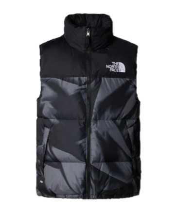 The North Face 1996 Vintage Nuptse Vest Down Jacket In Black