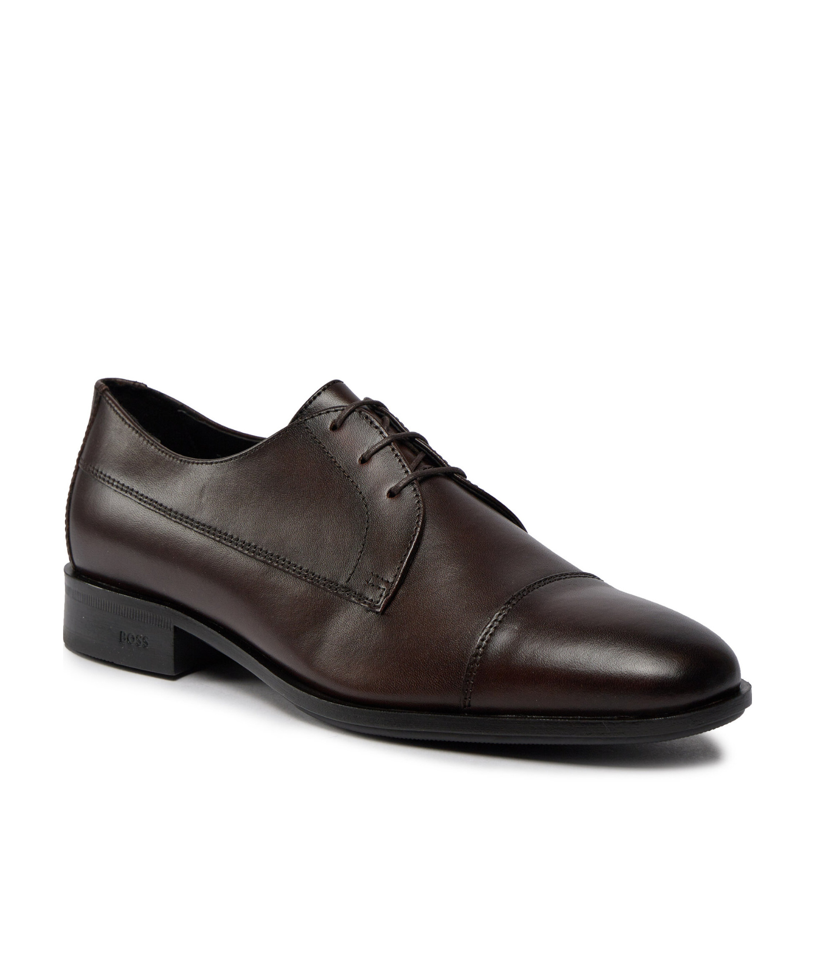 Hugo Boss Lace Up Business Dress Shoes In Black