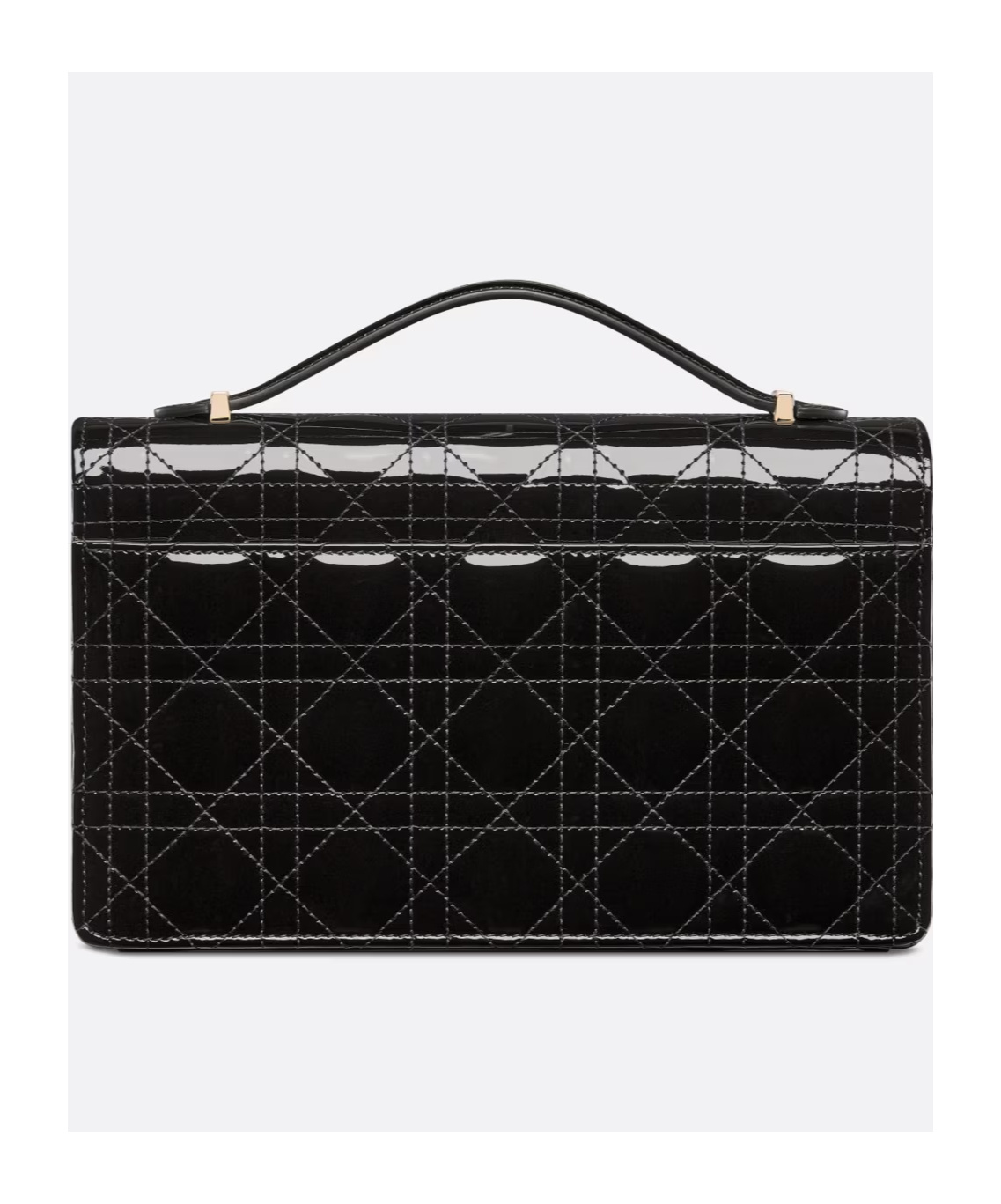 Dior Logo Shoulder Bag In Black