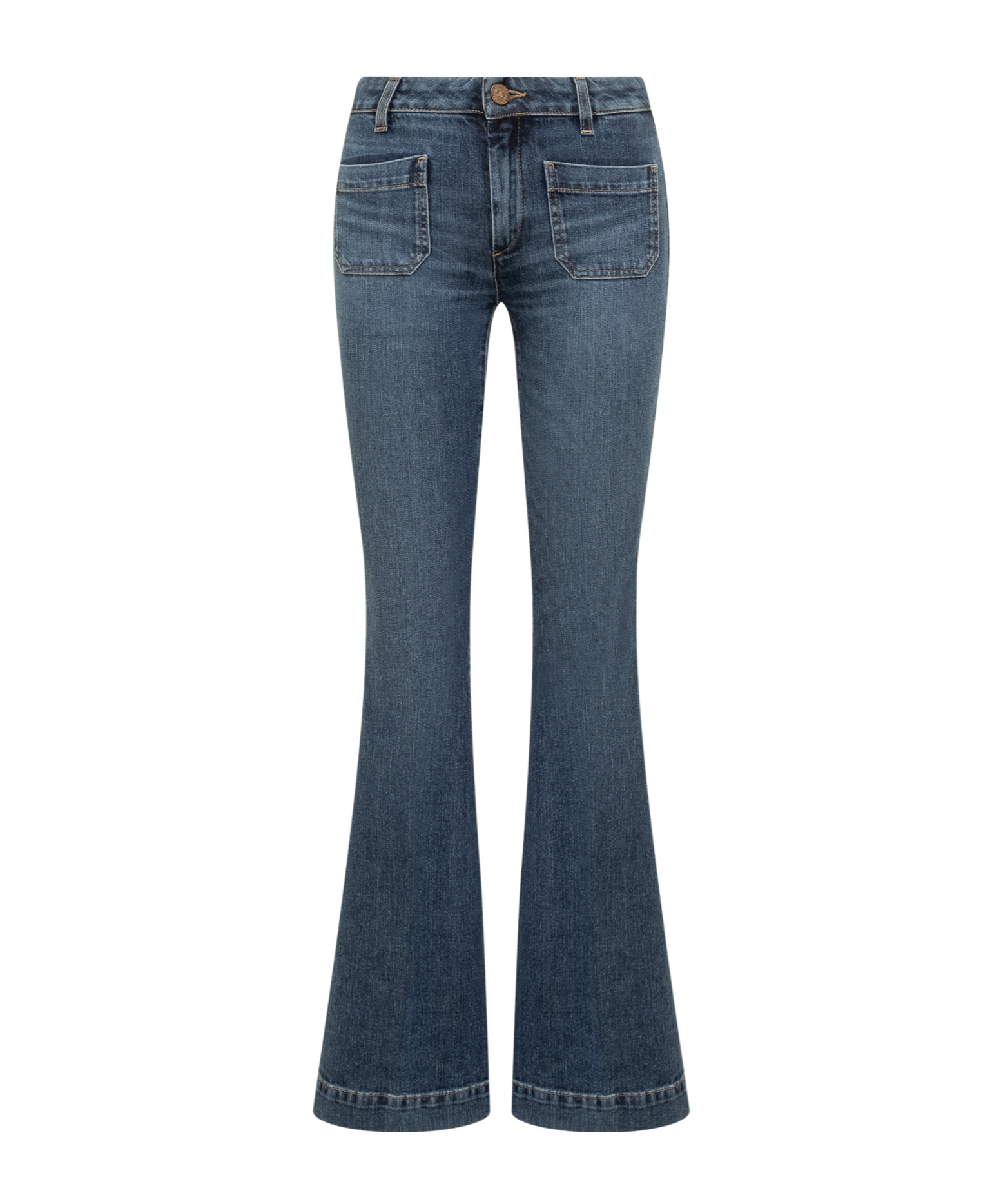 The Seafarer Capucine Jeans In Blue