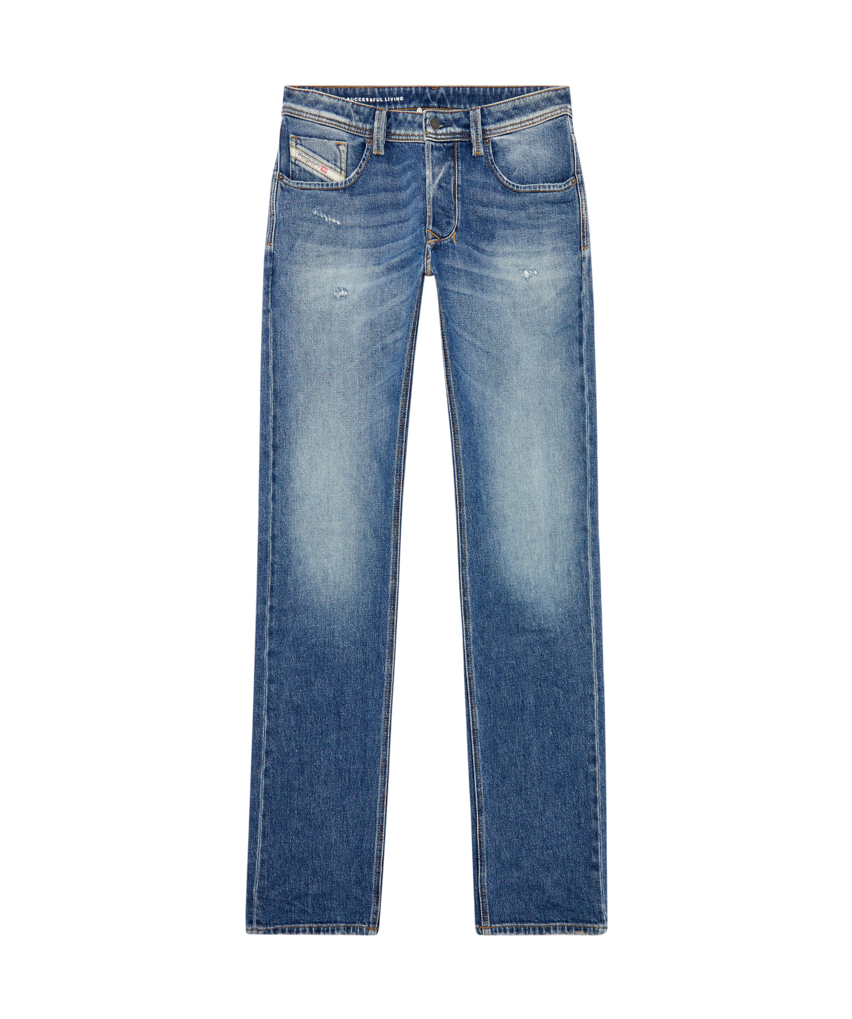 Diesel 1985 Larkee 09i16 Straight Jeans In Blue