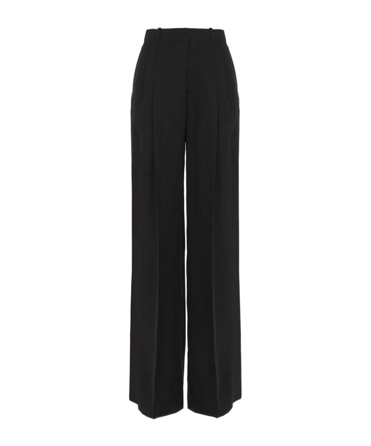 Shop Chloé Wide-leg Sailor Trousers In Black