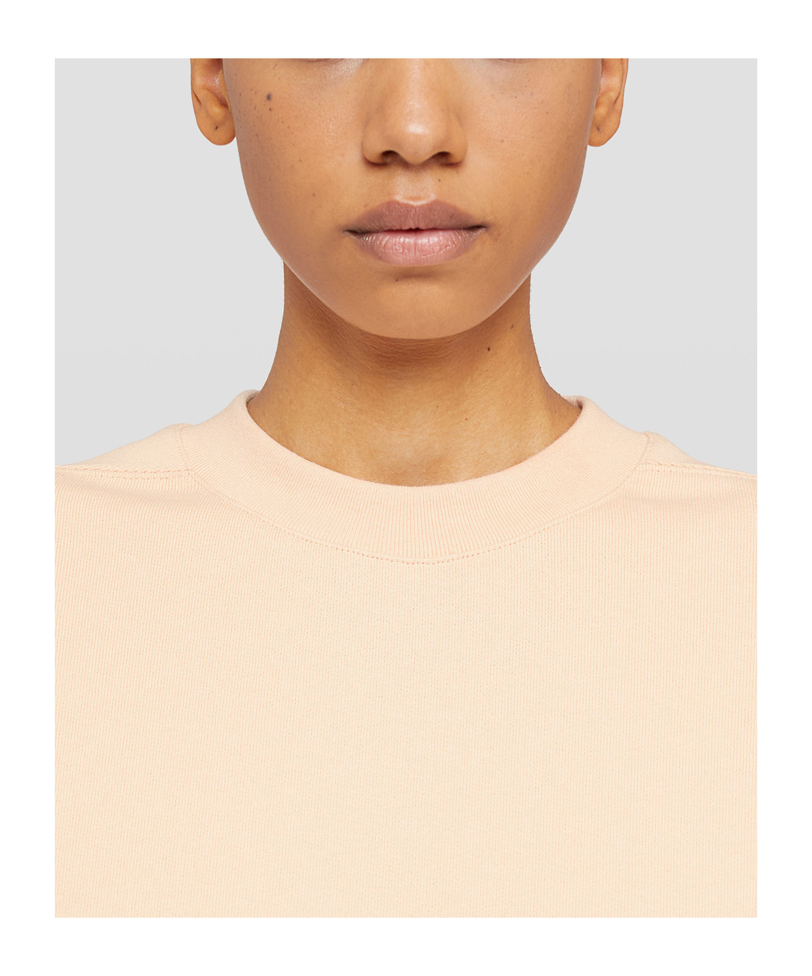 Jil Sander Crew-neck T-shirt In Nude
