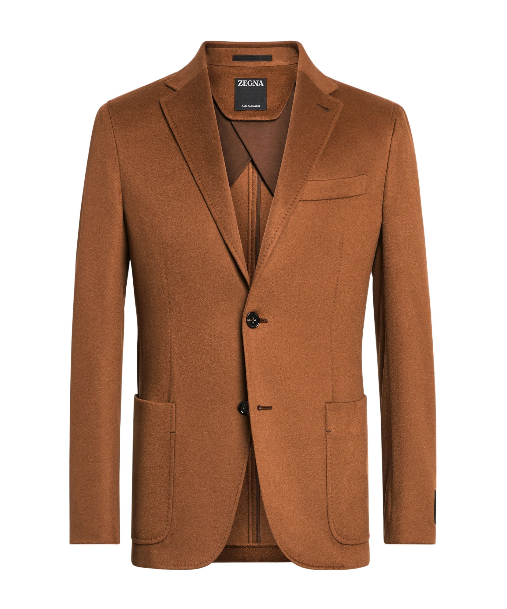 Zegna Deconstructed Oasi Cashmere Sport Coat In Brown