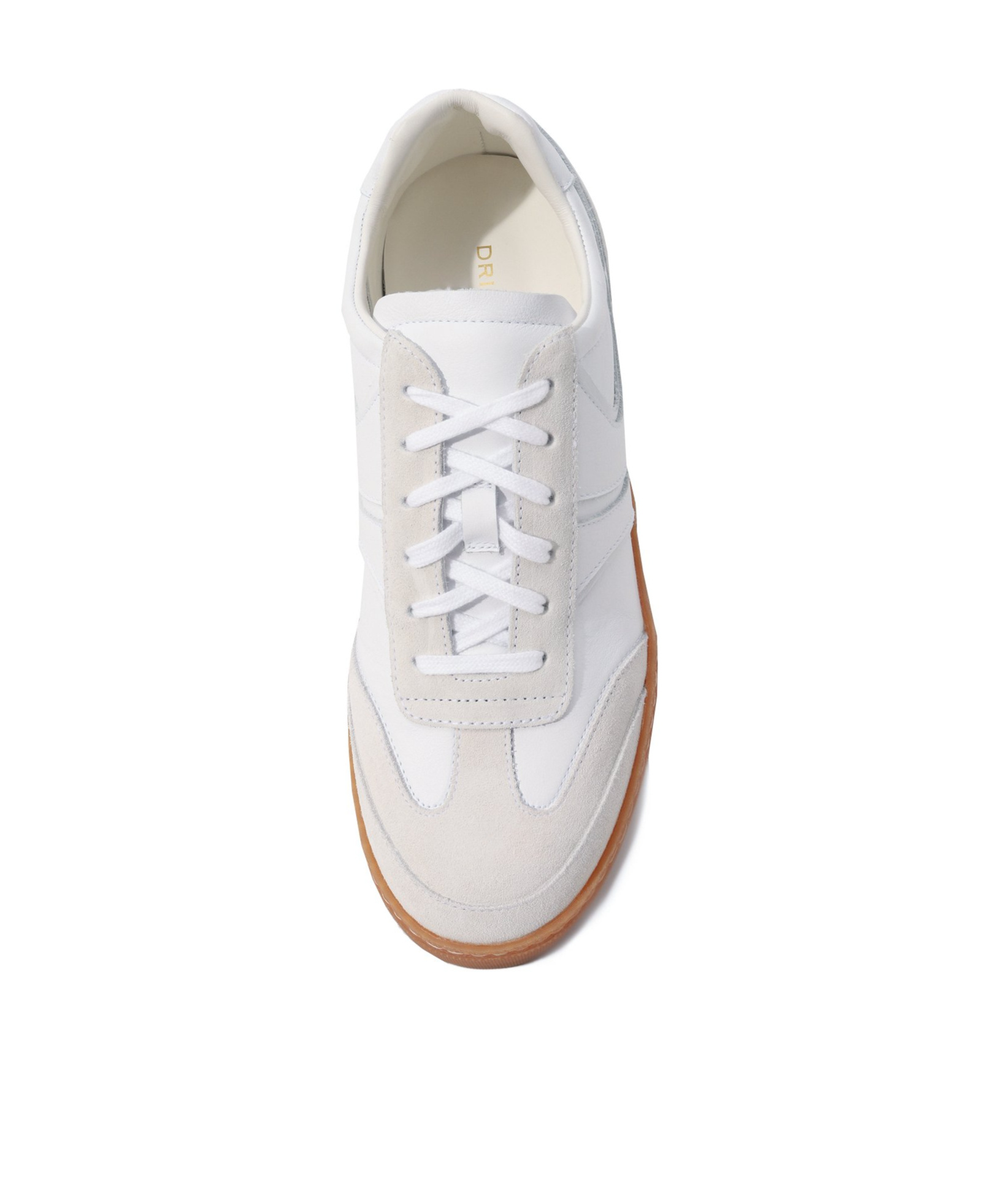 Dries Van Noten Round Head Low-cut Casual Shoes In White