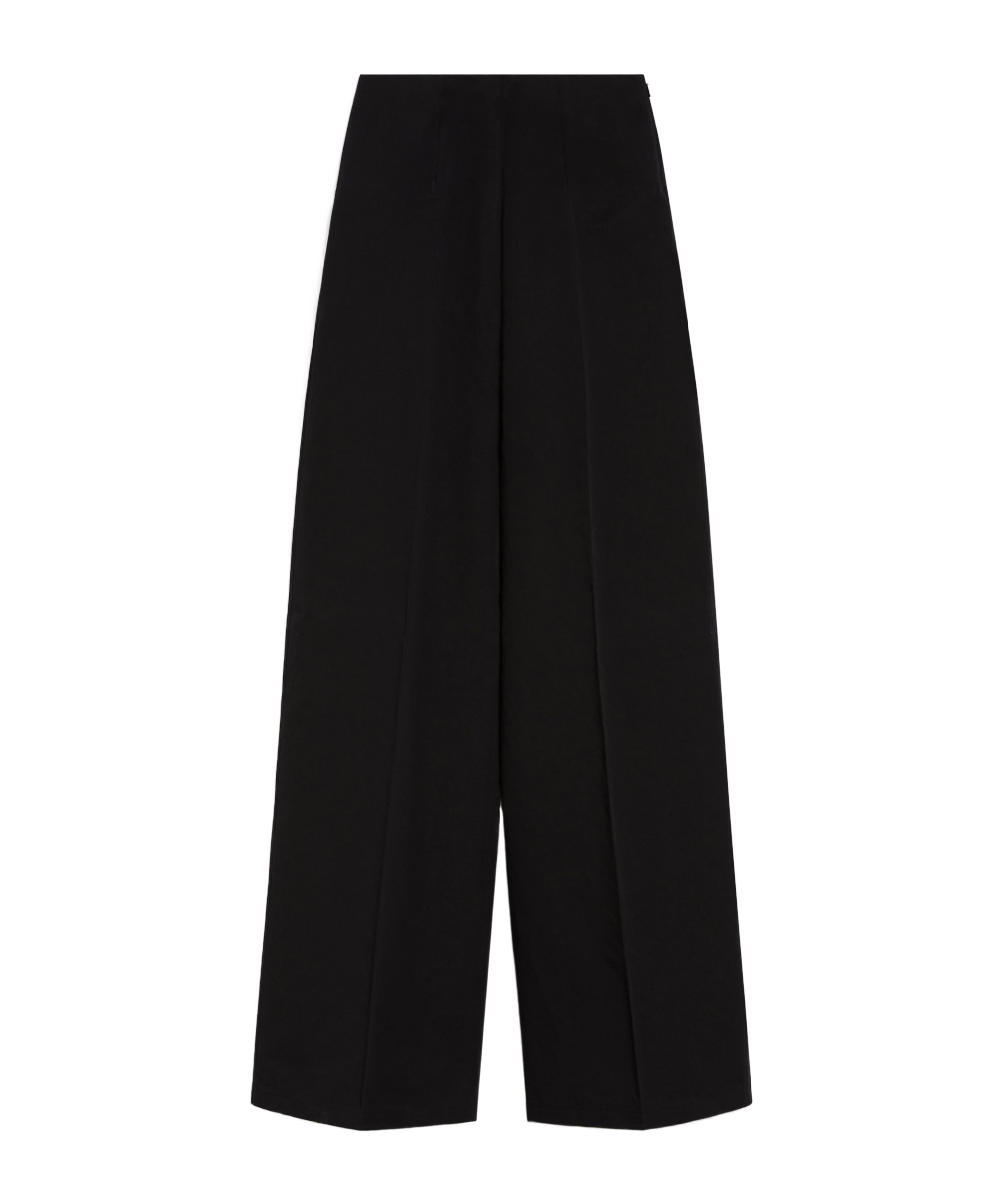 Sportmax High-waisted Trousers - Women's - Polyamide/elastane/viscose In Black