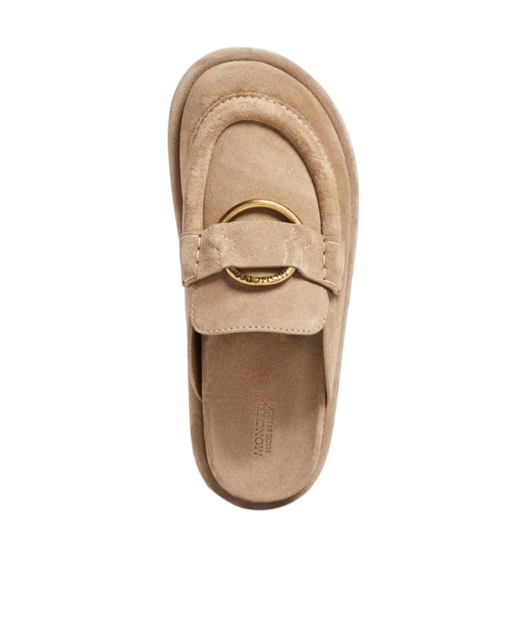 MONCLER BELL SUEDE MULES