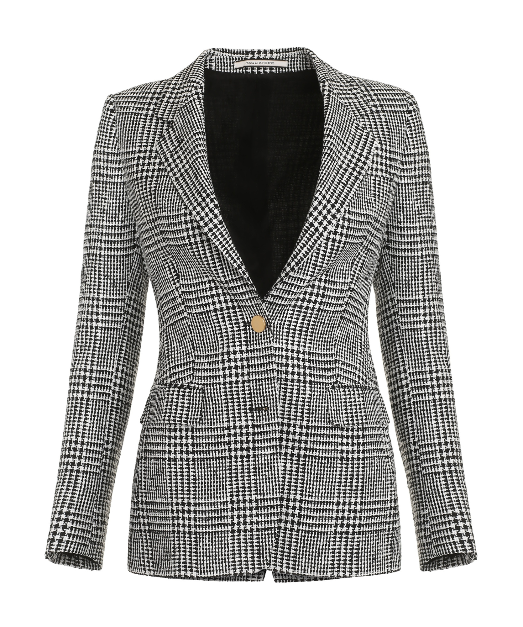 Tagliatore Tory Burch J Parigi Two Button Blazer In Black