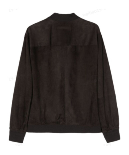 Shop Zegna Zippered Casual Jacket In Black