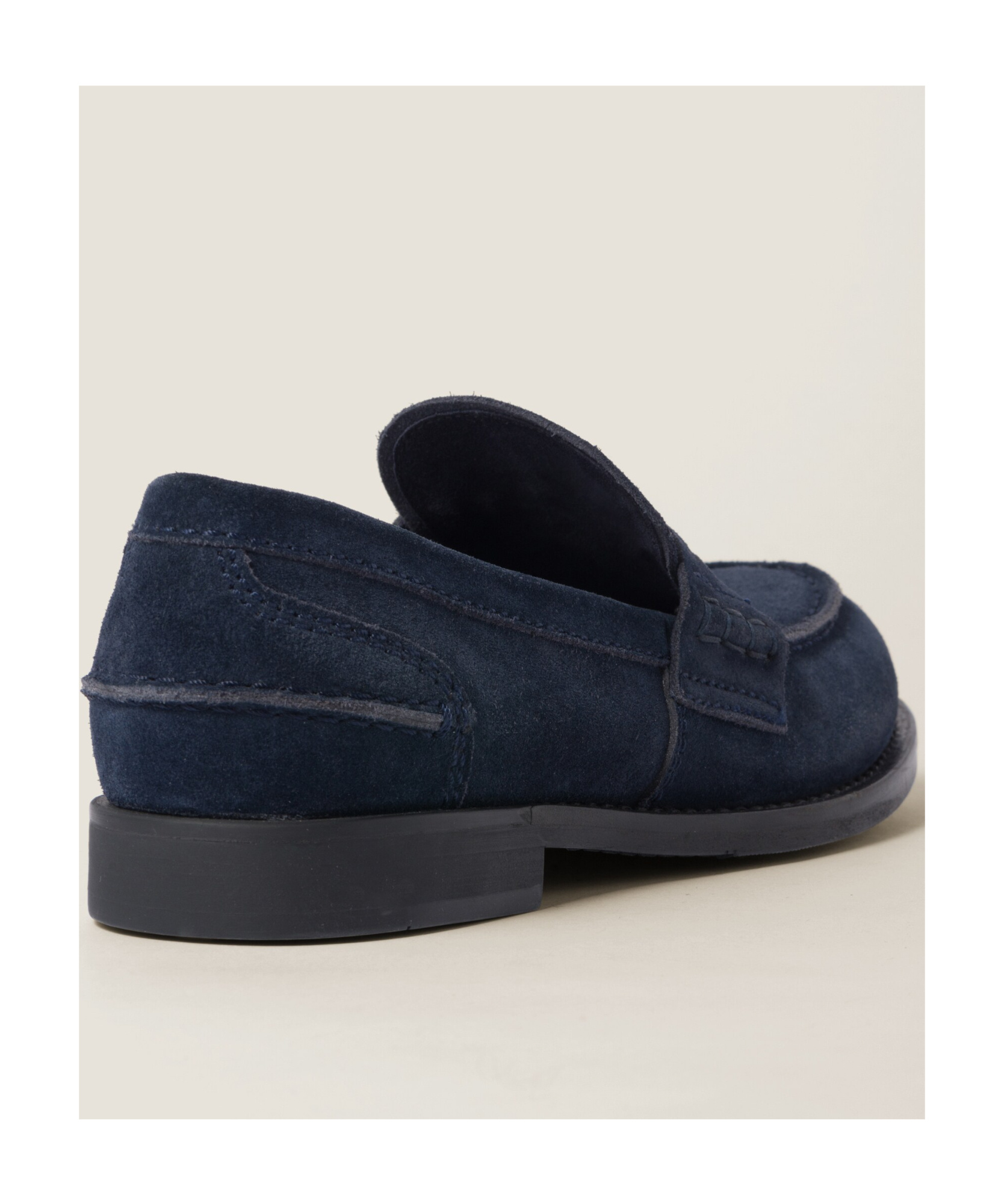 Miu Miu Logo-debossed Suede Loafers In Black
