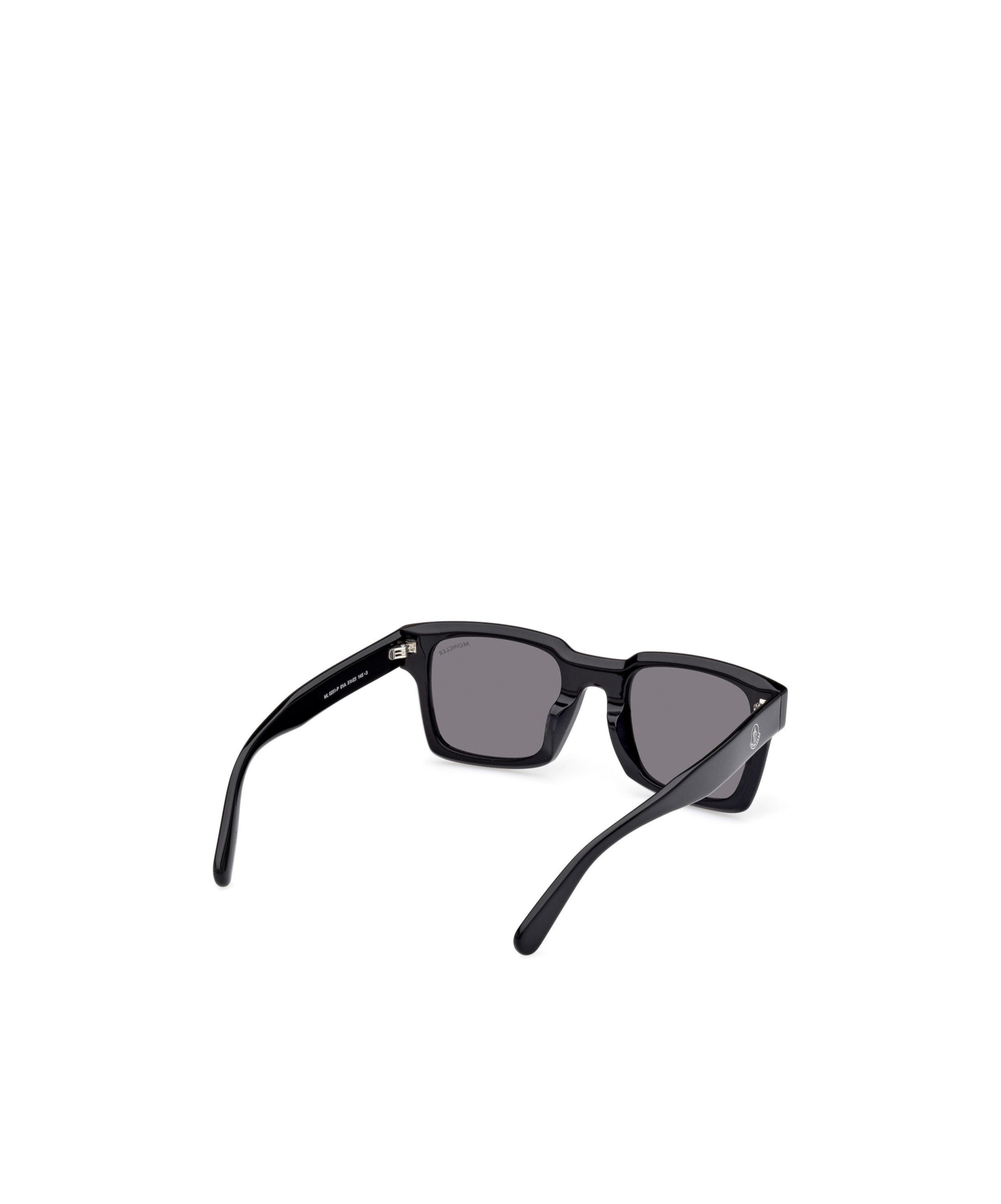 Moncler X Palm Angels Square-frame Sunglasses In Gray