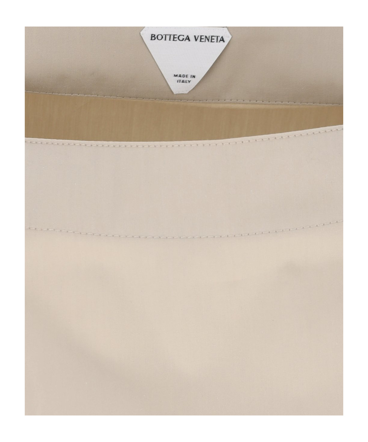 Bottega Veneta Cutout Details Shirt In Nude