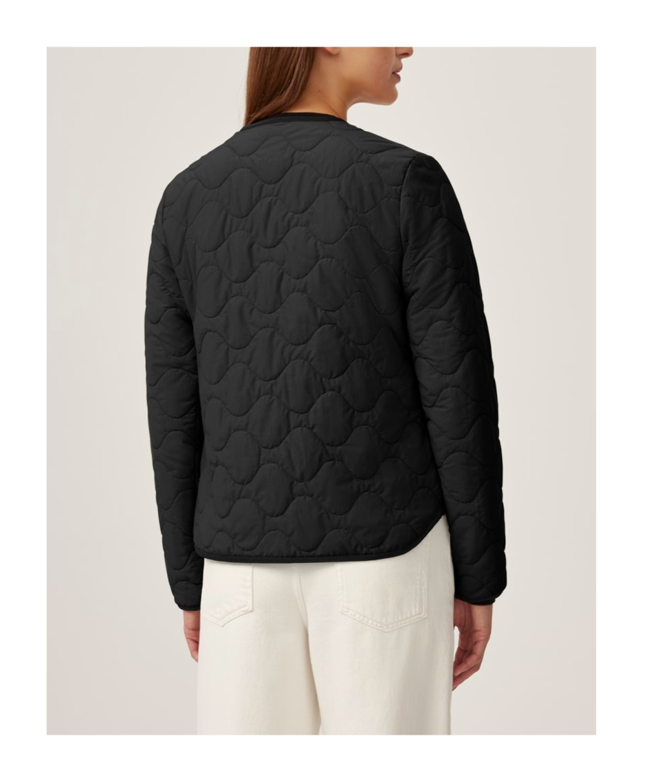 Shop Canada Goose Annex Liner Collarless Jacket In Black